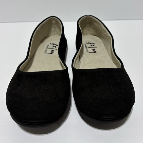 French Sole Women’s Sloop, Black Suede Slip-On Shoes, Size 8 M - Picture 3 of 6